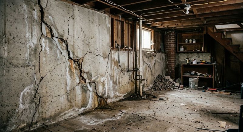 Basement Crack Repair in Asheboro, NC