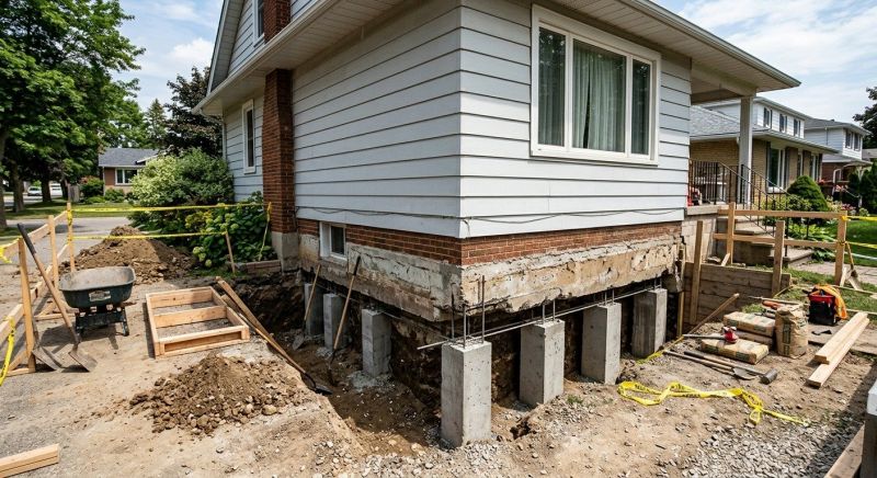 Basement Underpinning in Asheboro, NC