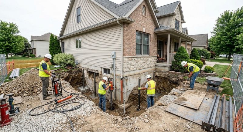 Building Foundation Repair in Biscoe, NC