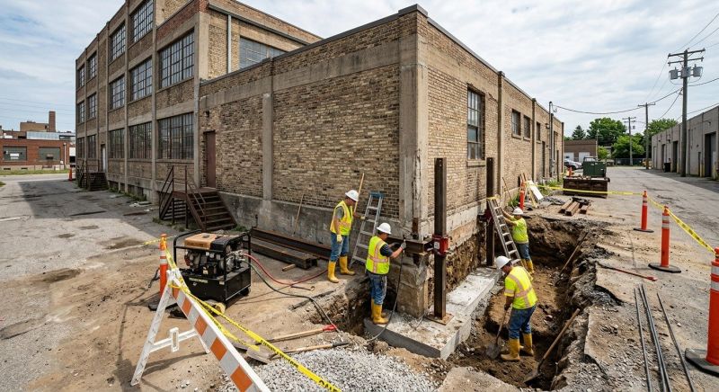 Building Foundation Repair in Asheboro, NC