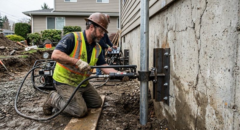 Concrete Foundation Leveling in Biscoe, NC