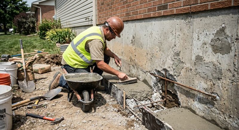 Concrete Foundation Repair in Randleman, NC