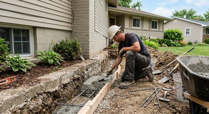 Concrete Foundation Repair in Randolph County, NC