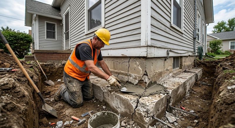 Concrete Foundation Repair in Thomasville, NC