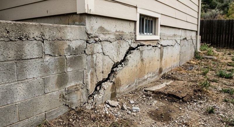 Cracked Foundation Repair in Asheboro, NC