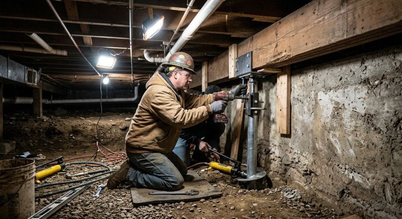 Crawlspace Foundation Repair in Bear Creek, NC