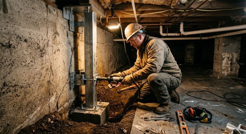 Crawlspace Foundation Repair in Asheboro, NC