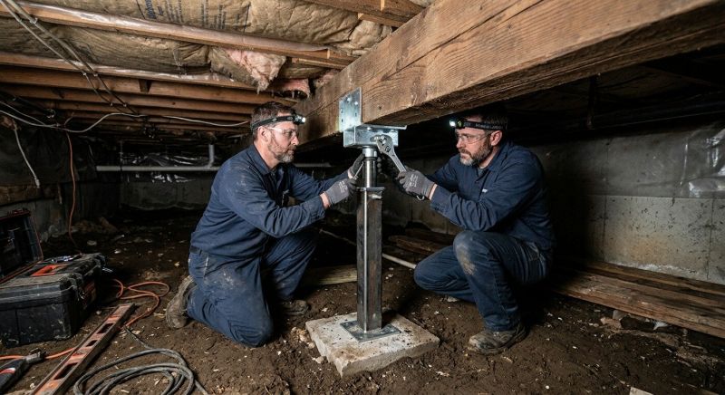 Crawlspace Foundation Repair in Randleman, NC