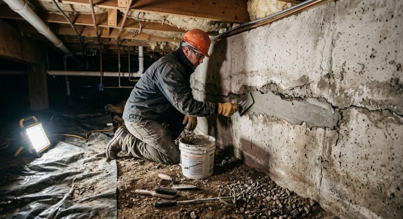 Crawlspace Foundation Repair in Randolph County, NC