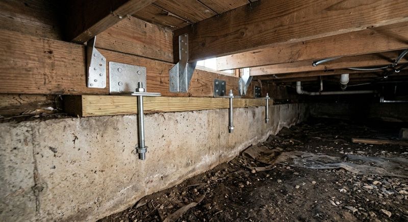 Crawlspace Structural Repair in Asheboro, NC
