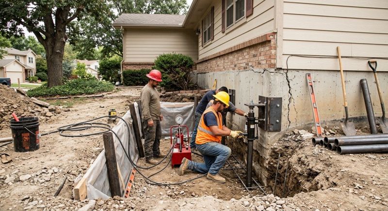 Deep Foundation Repair in Asheboro, NC
