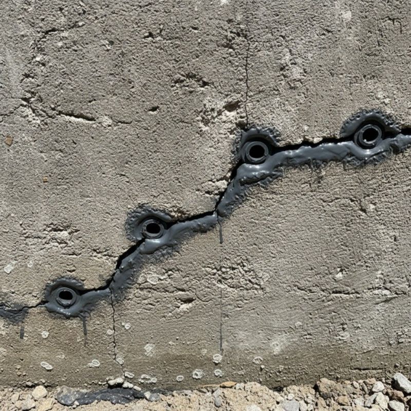 Foundation Crack Sealing in Asheboro, NC