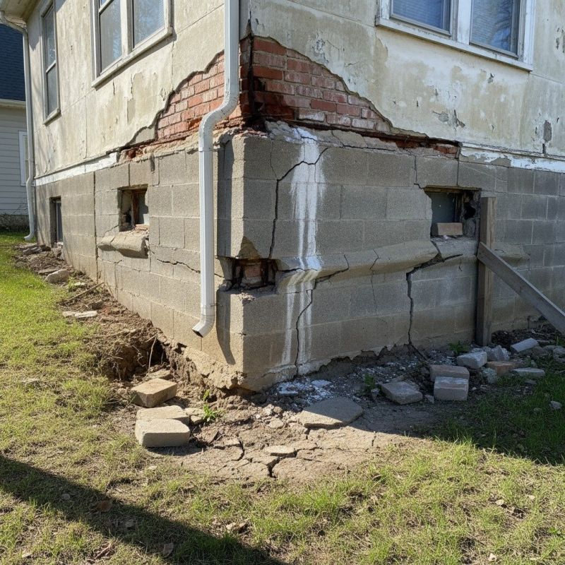 Foundation Damage Repair in Biscoe, NC