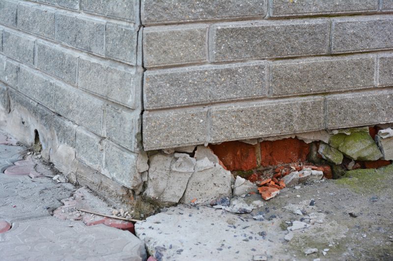 Foundation Damage Repair in Ramseur, NC