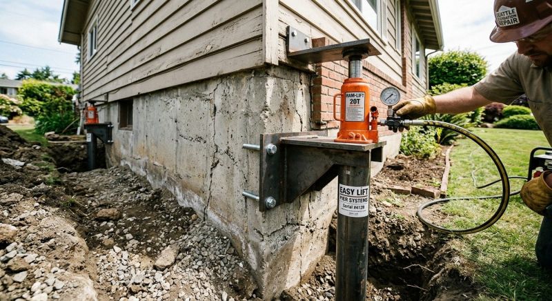 Foundation Jacking in Biscoe, NC