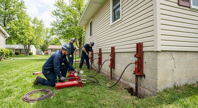 Foundation Jacking in Denton, NC