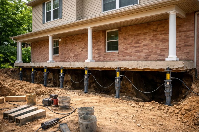 Foundation Jacking in Denton, NC
