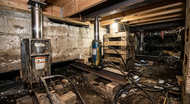 Foundation Jacking in Asheboro, NC