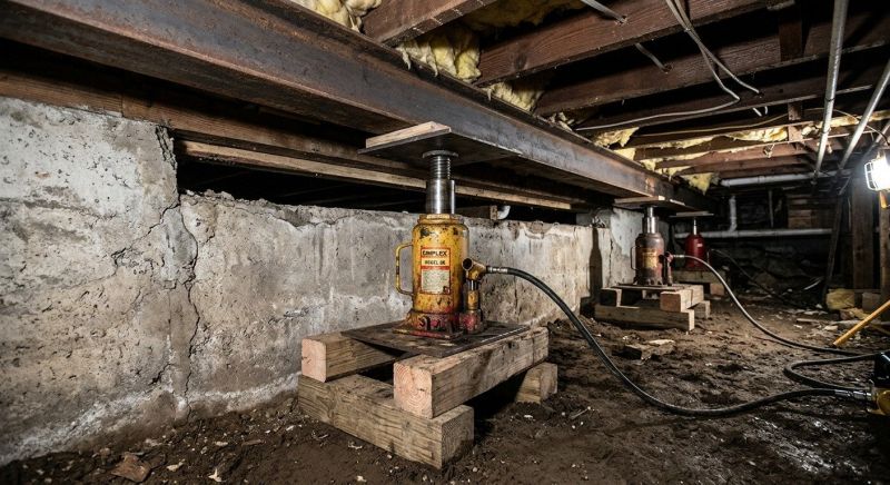 Foundation Jacking in Ramseur, NC