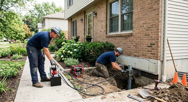 Foundation Jacking in Randleman, NC