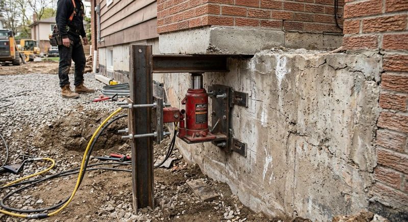 Foundation Jacking in Randleman, NC