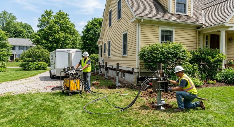 Foundation Lifting in Chatham County, NC