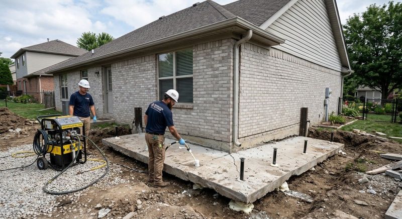 Foundation Lifting in Montgomery County, NC