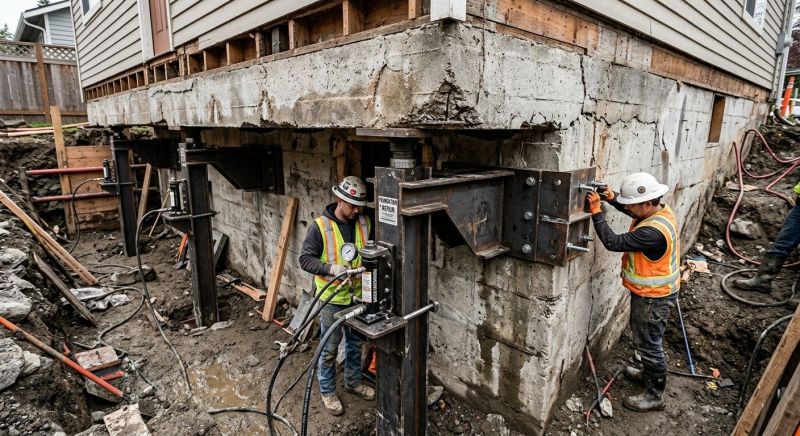 Foundation Lifting in Thomasville, NC