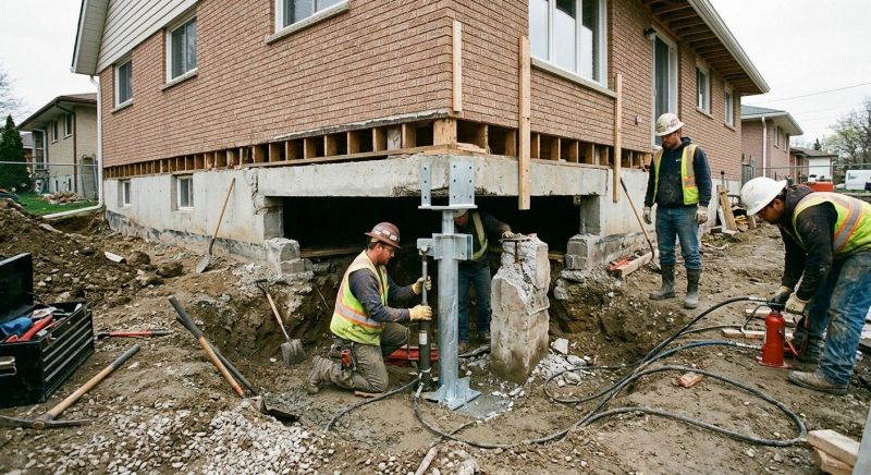 Foundation Pier Repair in Asheboro, NC