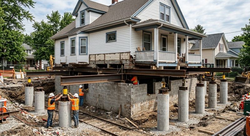 Foundation Raising in Randleman, NC