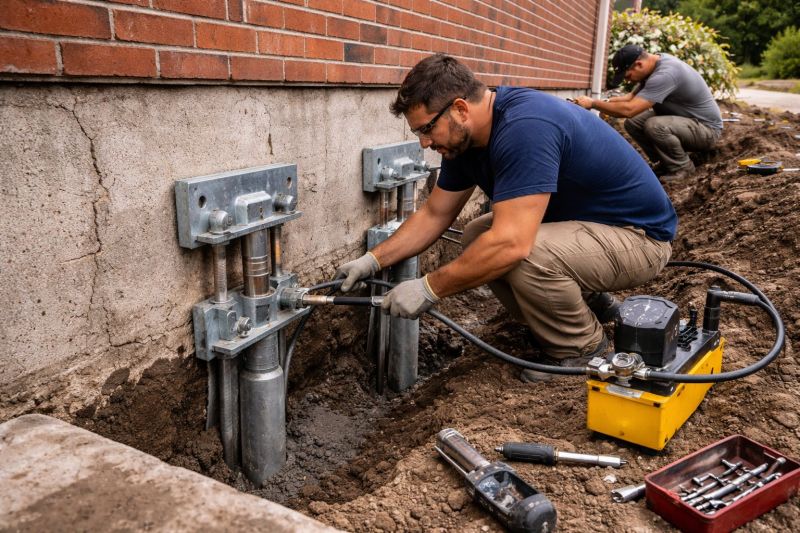 Foundation Repair in Robbins, NC