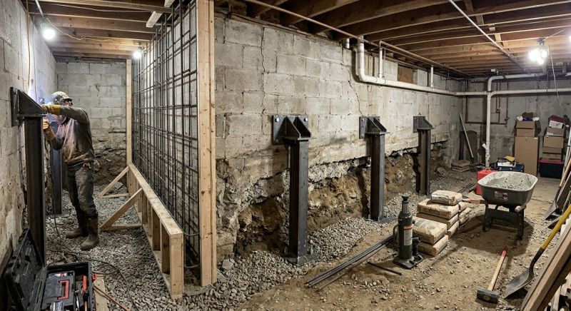 Foundation Stabilizing in Biscoe, NC