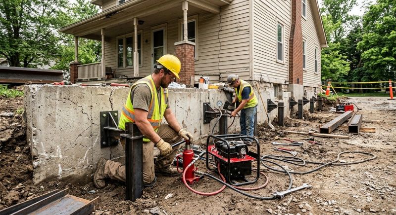 Foundation Stabilizing in Davidson County, NC