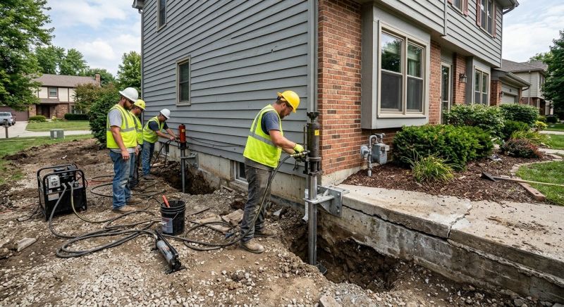 Foundation Stabilizing in Davidson County, NC