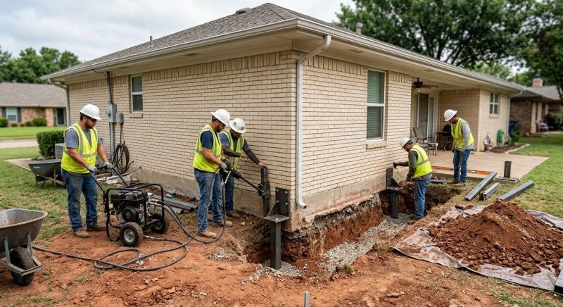 Foundation Stabilizing in Montgomery County, NC