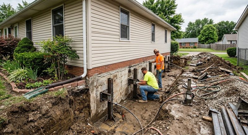 Foundation Stabilizing in Montgomery County, NC