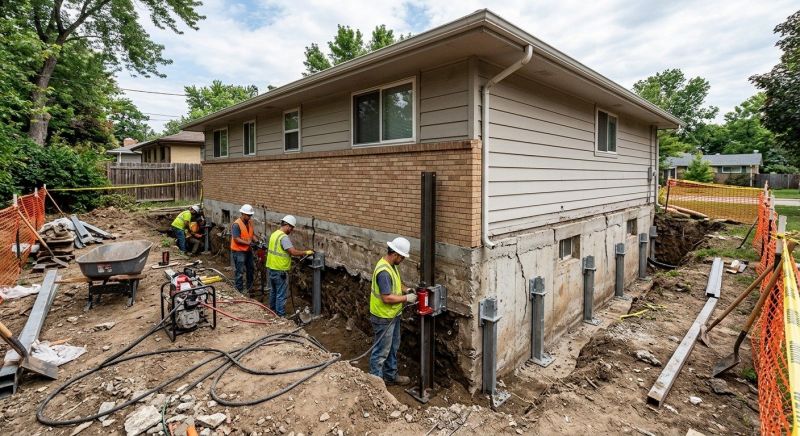 Foundation Strengthening in Asheboro, NC