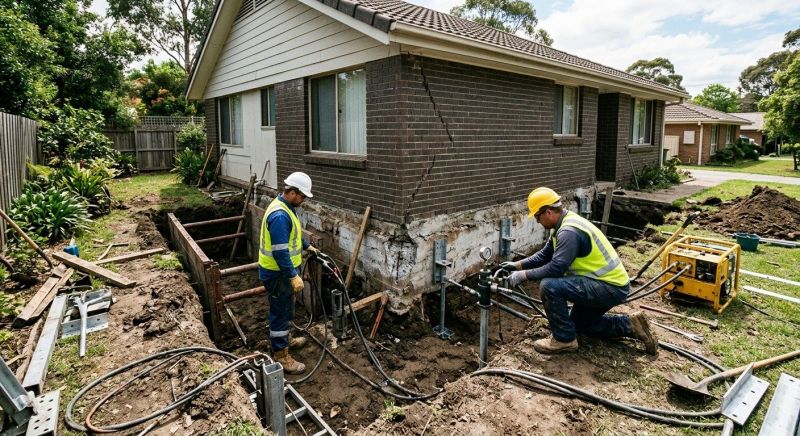 Foundation Strengthening in Asheboro, NC
