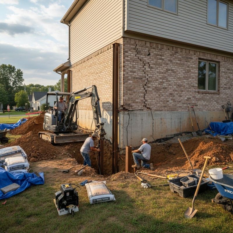 Foundation Structural Repair in Bear Creek, NC