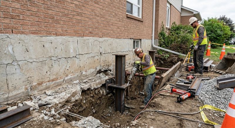Foundation Structural Repair in Montgomery County, NC