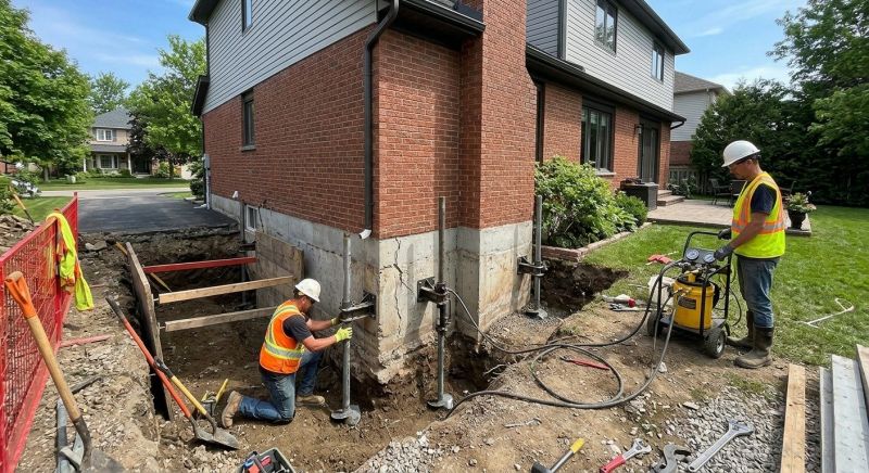 Foundation Underpinning in Asheboro, NC