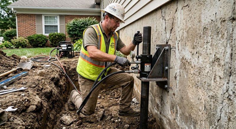 Home Foundation Leveling in Biscoe, NC