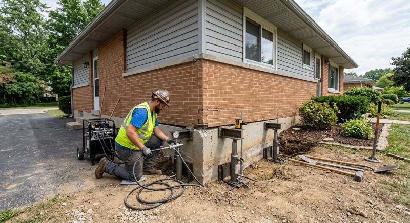 Home Foundation Leveling in Davidson County, NC