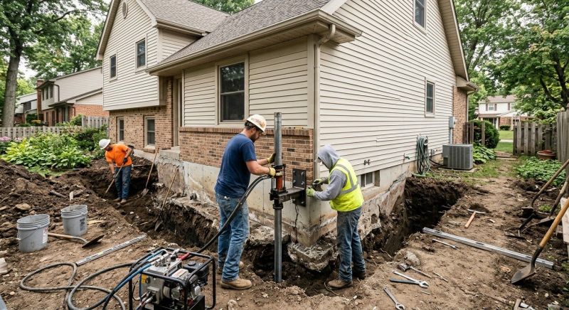 Home Foundation Repair in Bear Creek, NC