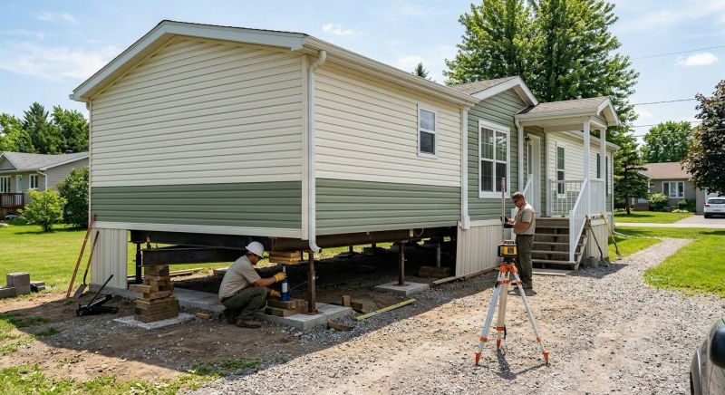 House Leveling in Davidson County, NC