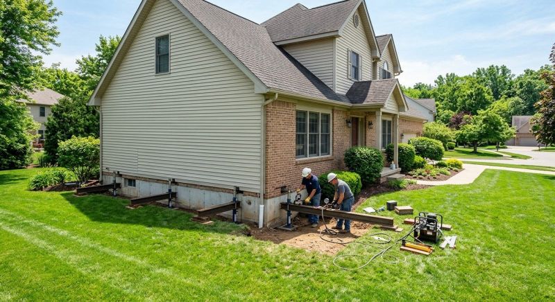 House Leveling in Jamestown, NC