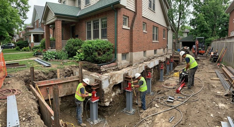 House Underpinning in Asheboro, NC
