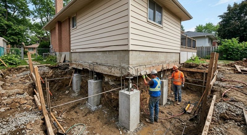 House Underpinning in Asheboro, NC