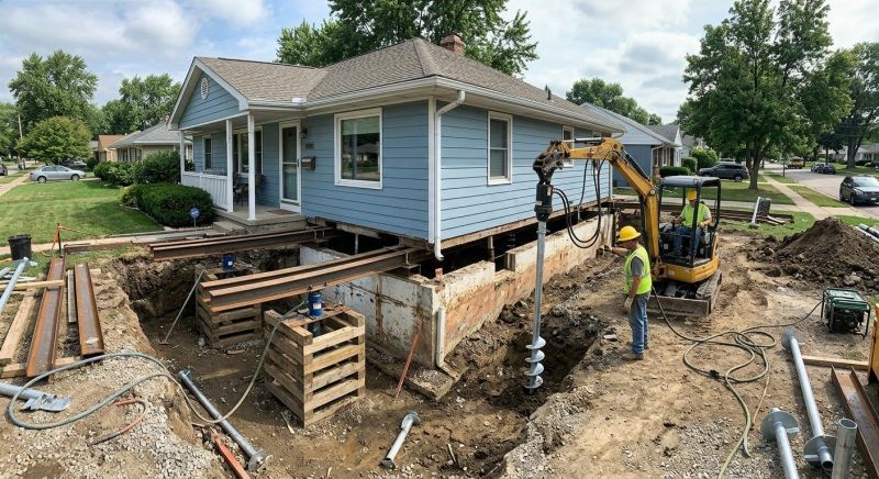 House Underpinning in Asheboro, NC