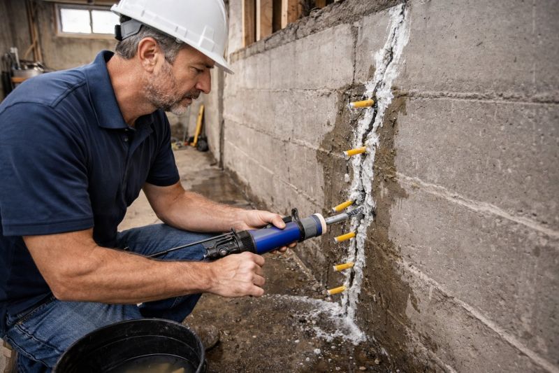 Leaking Foundation Repair in Asheboro, NC